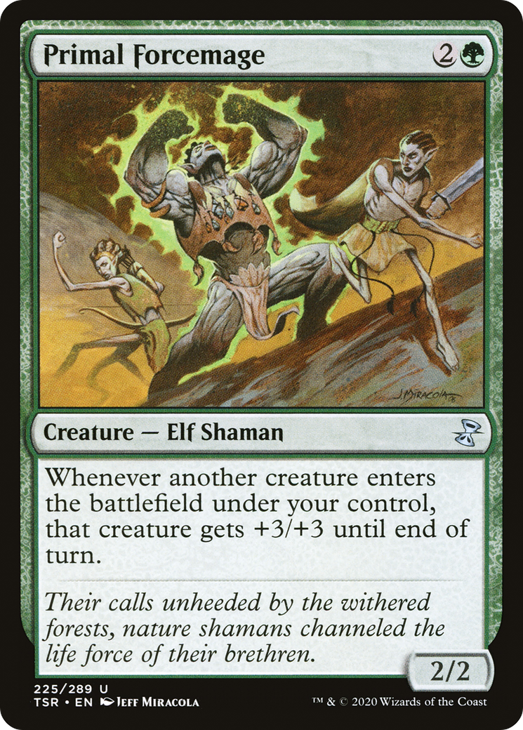 Primal Forcemage (TSR-225) [Time Spiral Remastered] MTG Single Wizards of the Coast