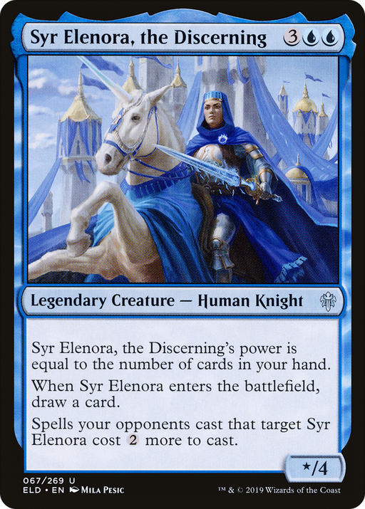 Syr Elenora, the Discerning (ELD-067) [Throne of Eldraine] MTG Single Wizards of the Coast