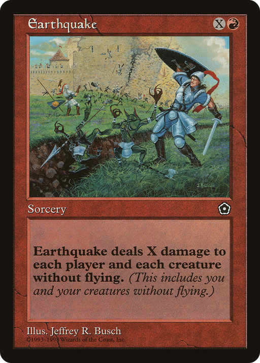 Earthquake (P02-) [Misc] Portal Second Age MTG Single Wizards of the Coast