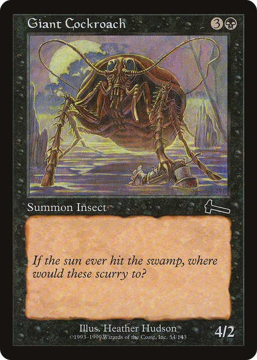 Giant Cockroach (ULG-054) [Urza's Legacy] MTG Single Wizards of the Coast