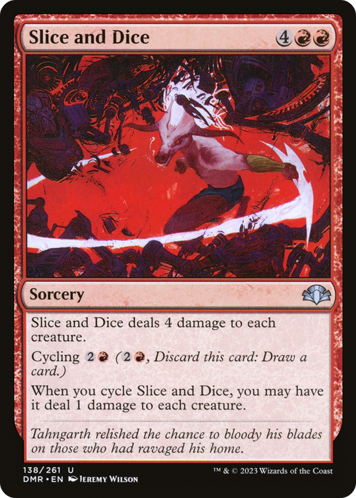 Slice and Dice (DMR-138) [Dominaria Remastered] Foil MTG Single Wizards of the Coast