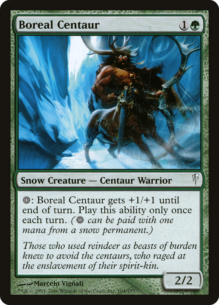 Boreal Centaur (CSP-104) [Coldsnap] MTG Single Wizards of the Coast