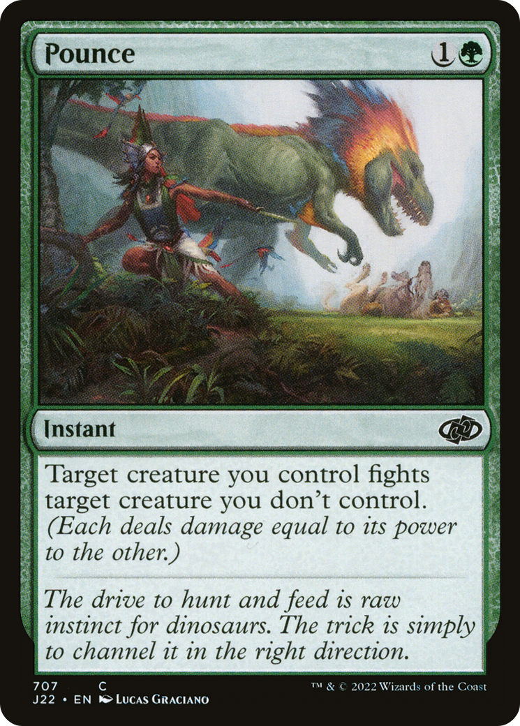 Pounce (J22-707) [Jumpstart 2022] MTG Single Wizards of the Coast