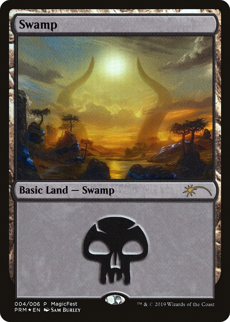 Swamp (2019) (MFP-004) [Misc] MagicFest 2019 Foil MTG Single Wizards of the Coast