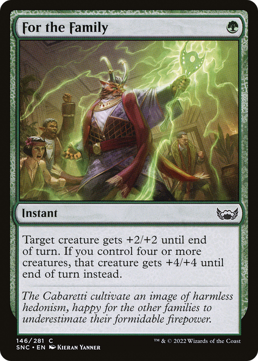 For the Family (SNC-146) [Streets of New Capenna] MTG Single Wizards of the Coast