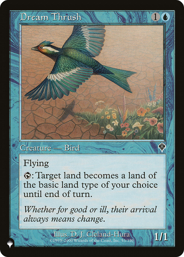 Dream Thrush (LIST-INV-53) [Mystery Booster] The List MTG Single Wizards of the Coast