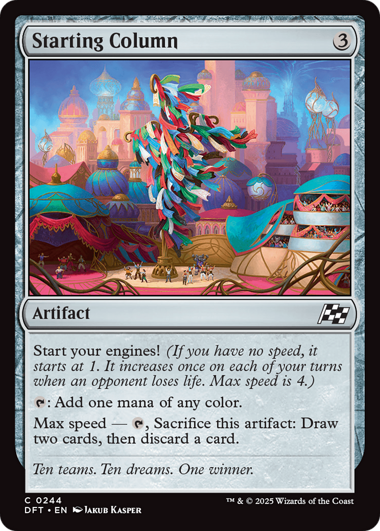 Starting Column (DFT-244) [Aetherdrift] MTG Single Wizards of the Coast