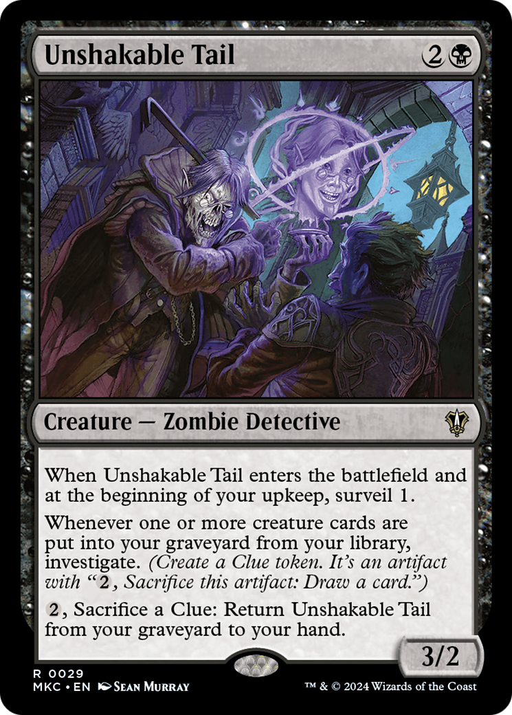 Unshakable Tail (MKC-029) [Murders at Karlov Manor Commander] MTG Single Wizards of the Coast