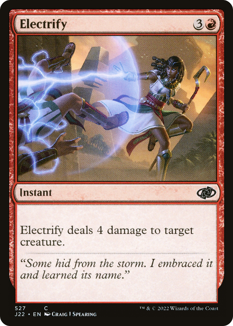 Electrify (J22-527) [Jumpstart 2022] MTG Single Wizards of the Coast