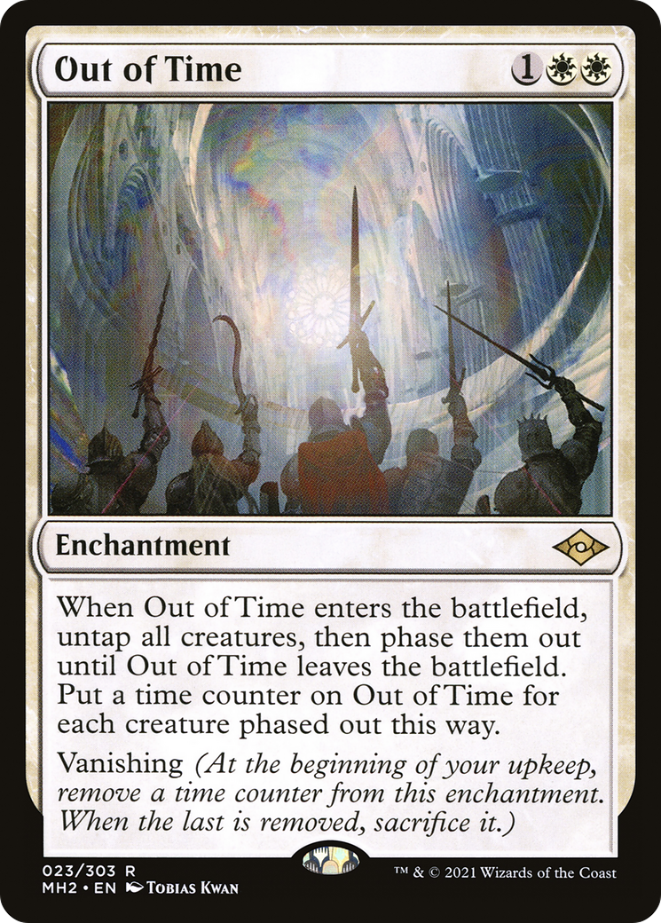 Out of Time (MH2-023) [Modern Horizons 2] Foil MTG Single Modern Horizons 2