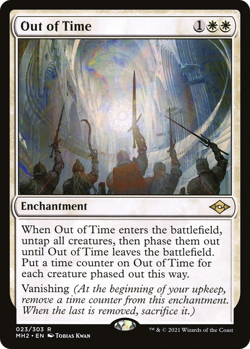 Out of Time (MH2-023) [Modern Horizons 2] MTG Single Modern Horizons 2