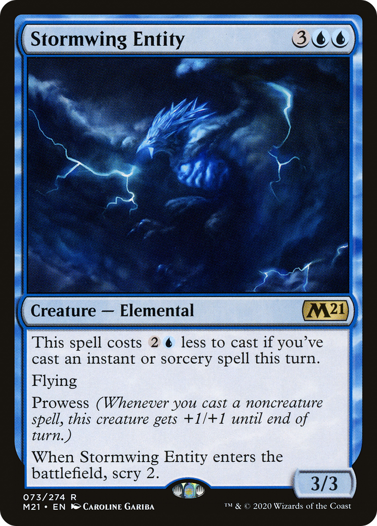 Stormwing Entity (M21-073) [Core Set 2021] MTG Single Wizards of the Coast