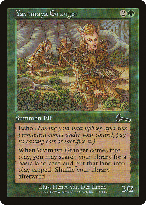 Yavimaya Granger (ULG-118) [Urza's Legacy] MTG Single Wizards of the Coast