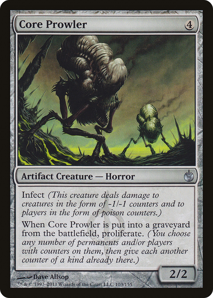 Core Prowler (MBS-103) [Mirrodin Besieged] Foil MTG Single Wizards of the Coast