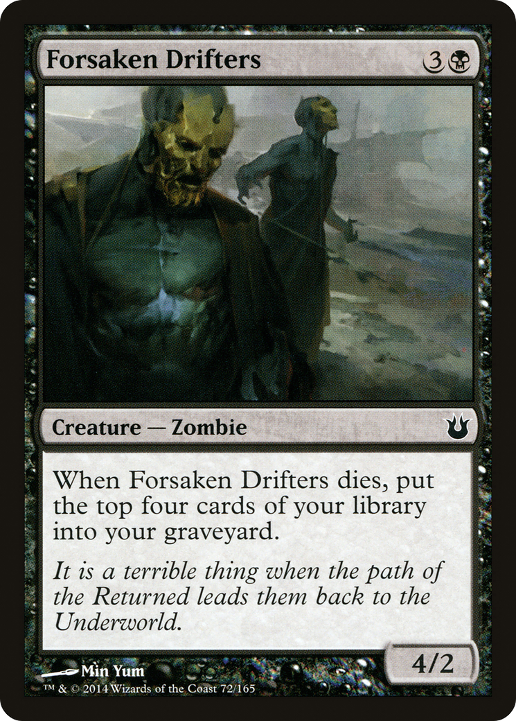 Forsaken Drifters (BNG-072) [Born of the Gods] Foil MTG Single Wizards of the Coast