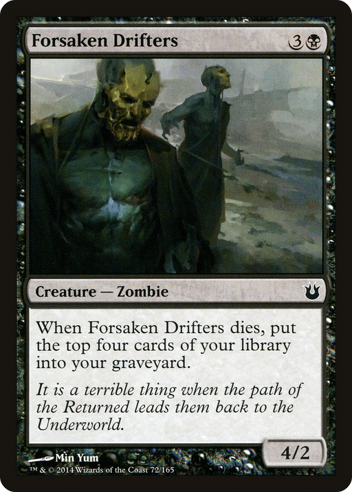 Forsaken Drifters (BNG-072) [Born of the Gods] MTG Single Wizards of the Coast