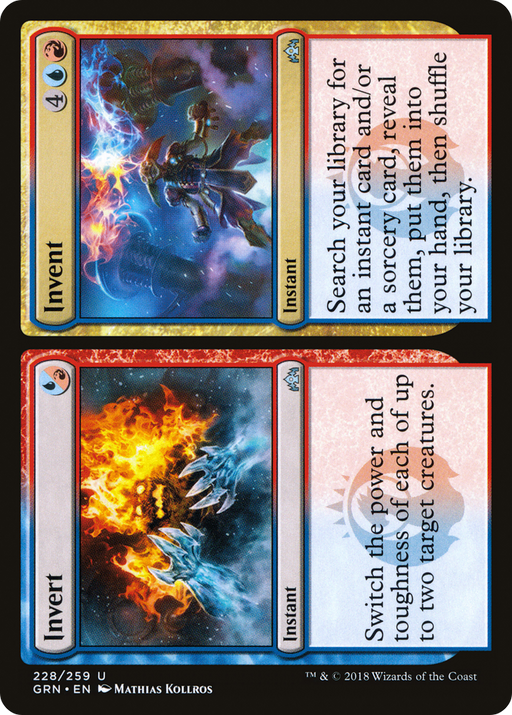 Invert // Invent (GRN-228) [Guilds of Ravnica] MTG Single Wizards of the Coast