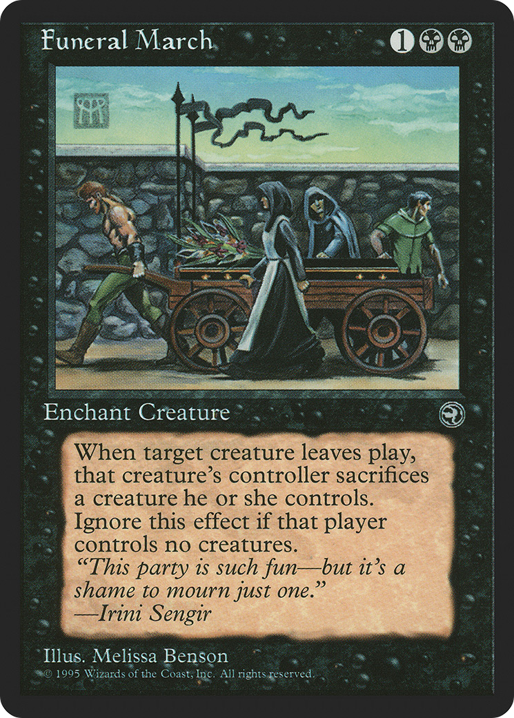 Funeral March (HML-) [Homelands] MTG Single Wizards of the Coast