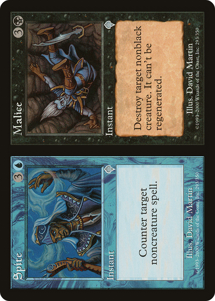 Spite // Malice (INV-293) [Invasion] Foil MTG Single Wizards of the Coast