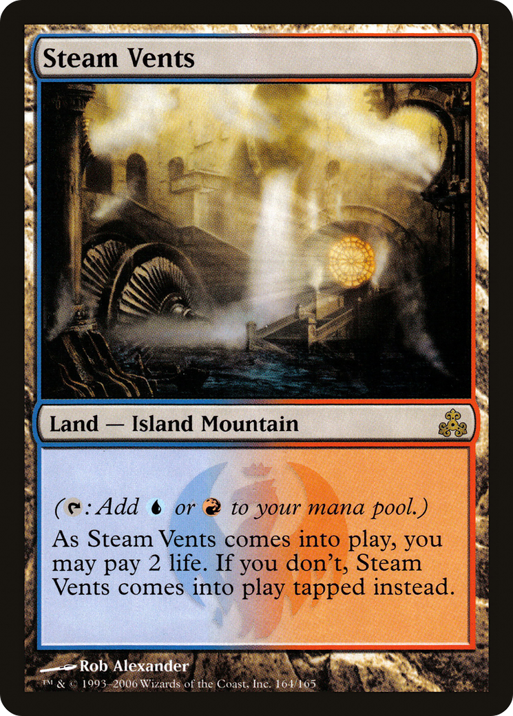 Steam Vents (GPT-164) [Guildpact] MTG Single Wizards of the Coast
