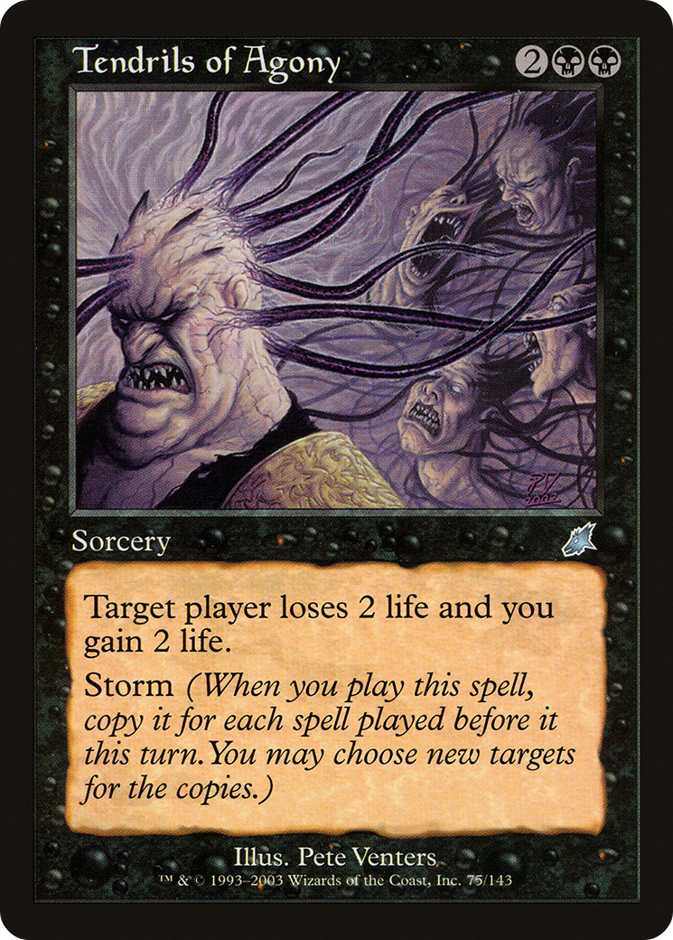 Tendrils of Agony (SCG-075) [Scourge] MTG Single Wizards of the Coast