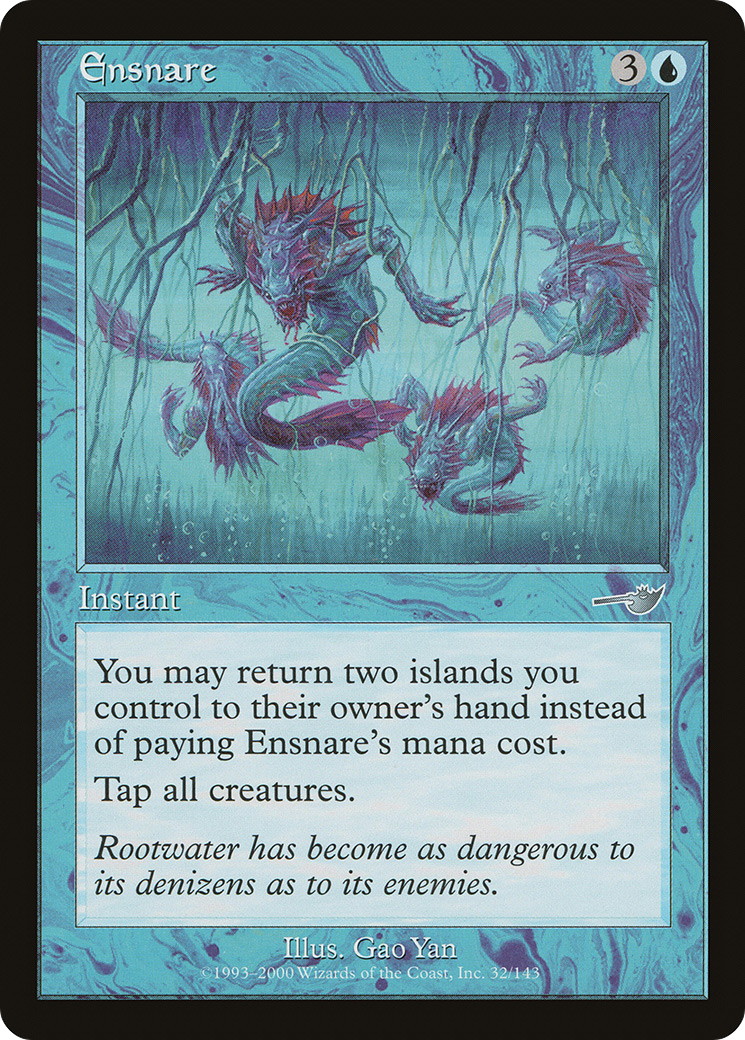 Ensnare (NMS-032) [Nemesis] MTG Single Wizards of the Coast