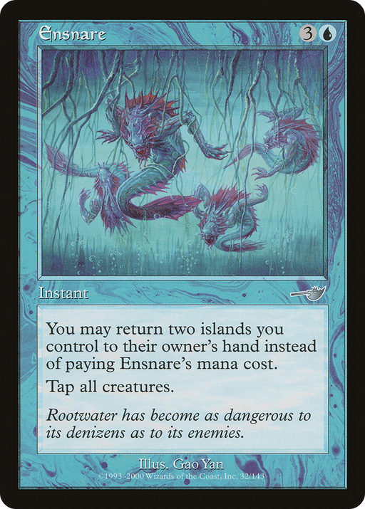 Ensnare (NMS-032) [Nemesis] MTG Single Wizards of the Coast