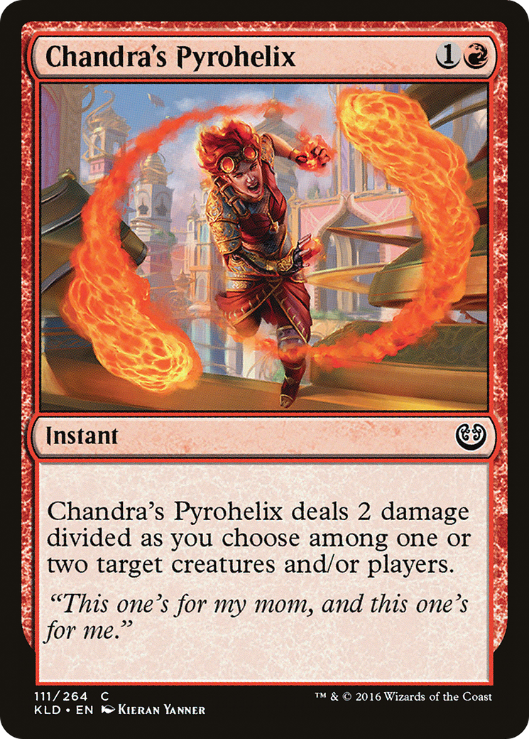 Chandra's Pyrohelix (KLD-111) [Kaladesh] Foil MTG Single Wizards of the Coast