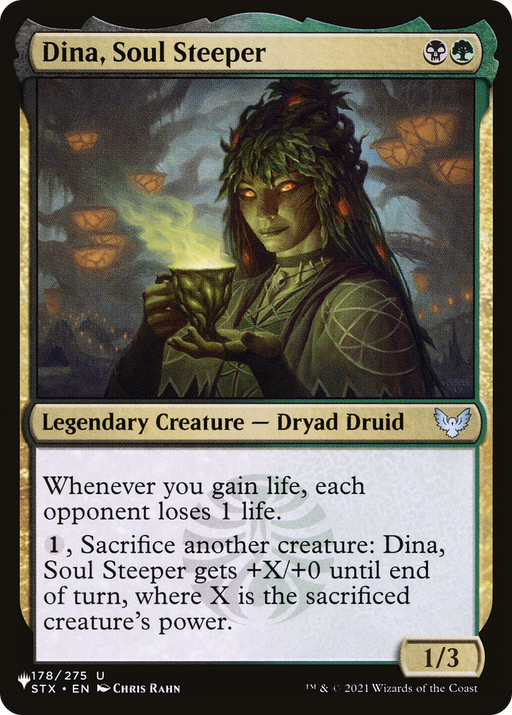 Dina, Soul Steeper (LIST-STX-178) [Mystery Booster] The List MTG Single Wizards of the Coast
