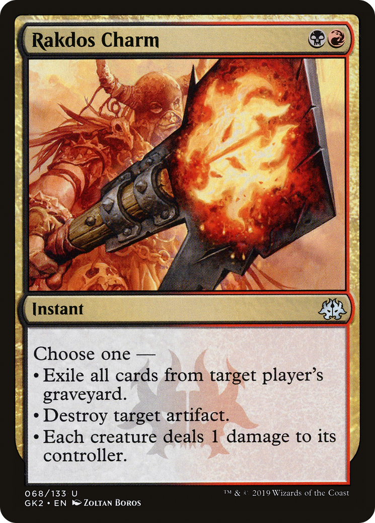 Rakdos Charm (GK2-068) [Misc] RNA Guild Kit MTG Single Wizards of the Coast