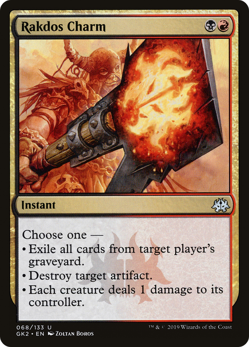 Rakdos Charm (GK2-068) [Misc] RNA Guild Kit MTG Single Wizards of the Coast