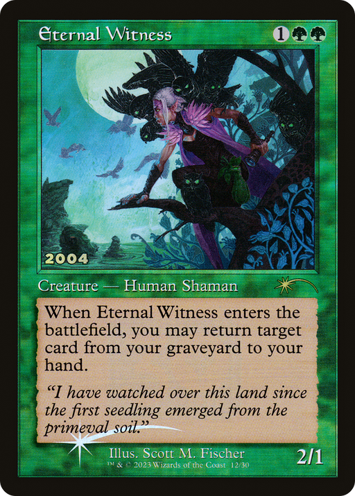 Eternal Witness (30A-P-012) [Misc] 30th Anniversary Play Promos Foil MTG Single Wizards of the Coast