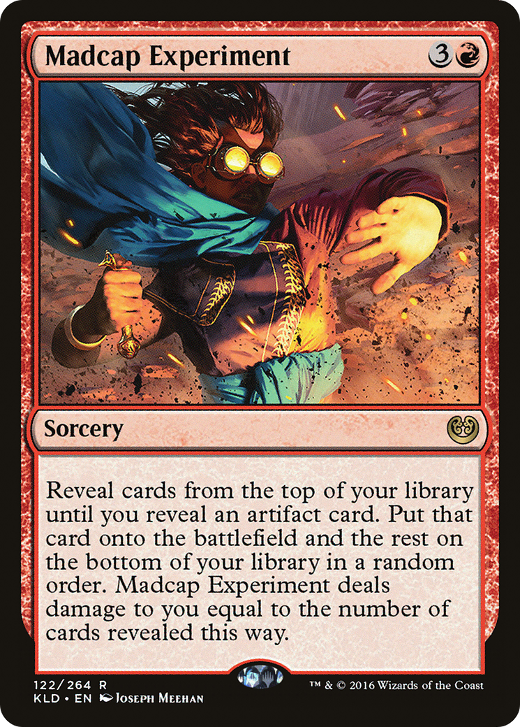 Madcap Experiment (KLD-122) [Kaladesh] MTG Single Wizards of the Coast