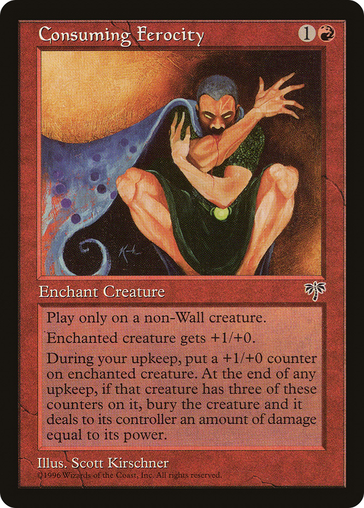 Consuming Ferocity [Mirage] MTG Single Magic: The Gathering