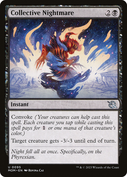 Collective Nightmare (MOM-095) [March of the Machine] MTG Single Wizards of the Coast