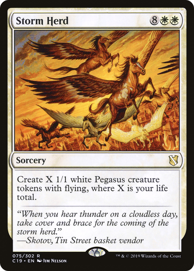Storm Herd (C19-075) [Commander 2019] MTG Single Wizards of the Coast