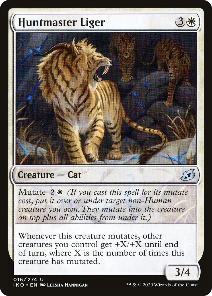 Huntmaster Liger (IKO-016) [Ikoria: Lair of Behemoths] MTG Single Wizards of the Coast