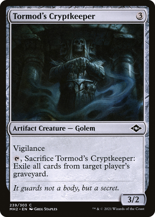 Tormod's Cryptkeeper (MH2-239) [Modern Horizons 2] MTG Single Modern Horizons 2