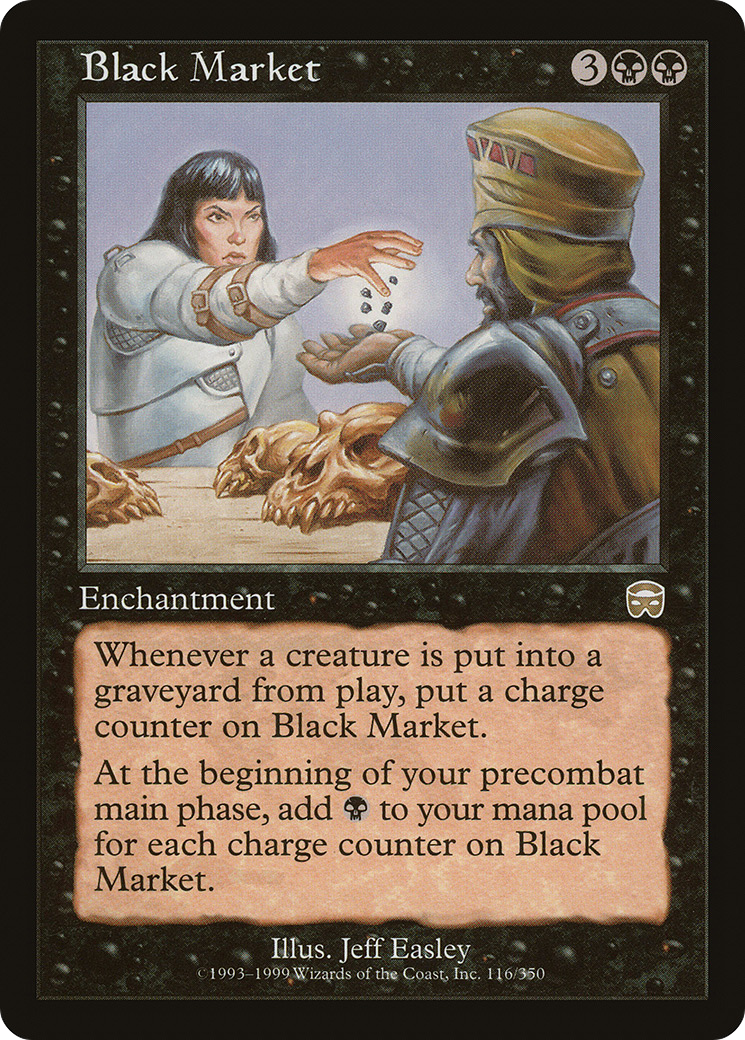 Black Market (MMQ-116) [Mercadian Masques] Foil MTG Single Wizards of the Coast