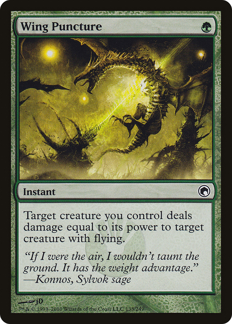 Wing Puncture (SOM-133) [Scars of Mirrodin] MTG Single Wizards of the Coast