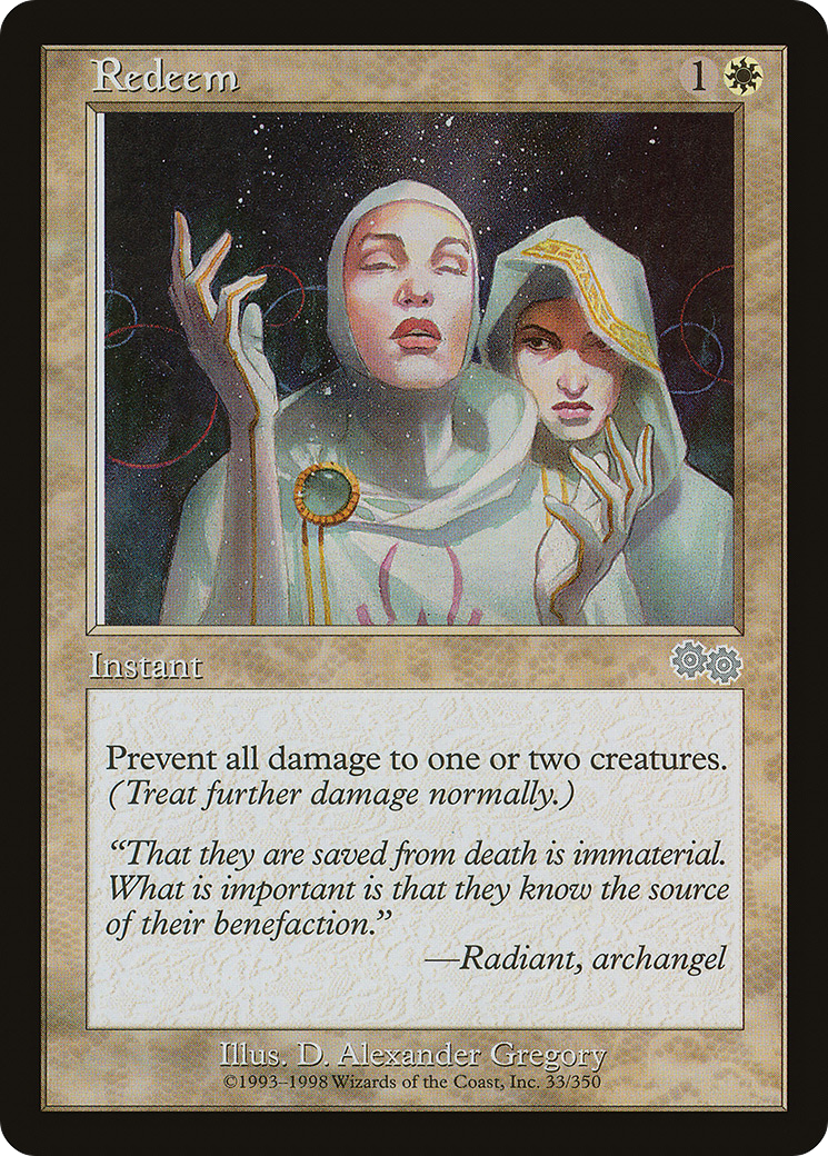 Redeem (USG-033) [Urza's Saga] MTG Single Wizards of the Coast