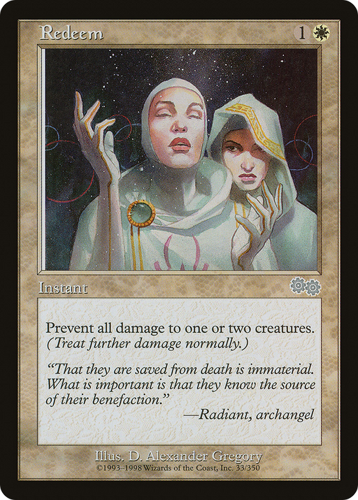 Redeem (USG-033) [Urza's Saga] MTG Single Wizards of the Coast