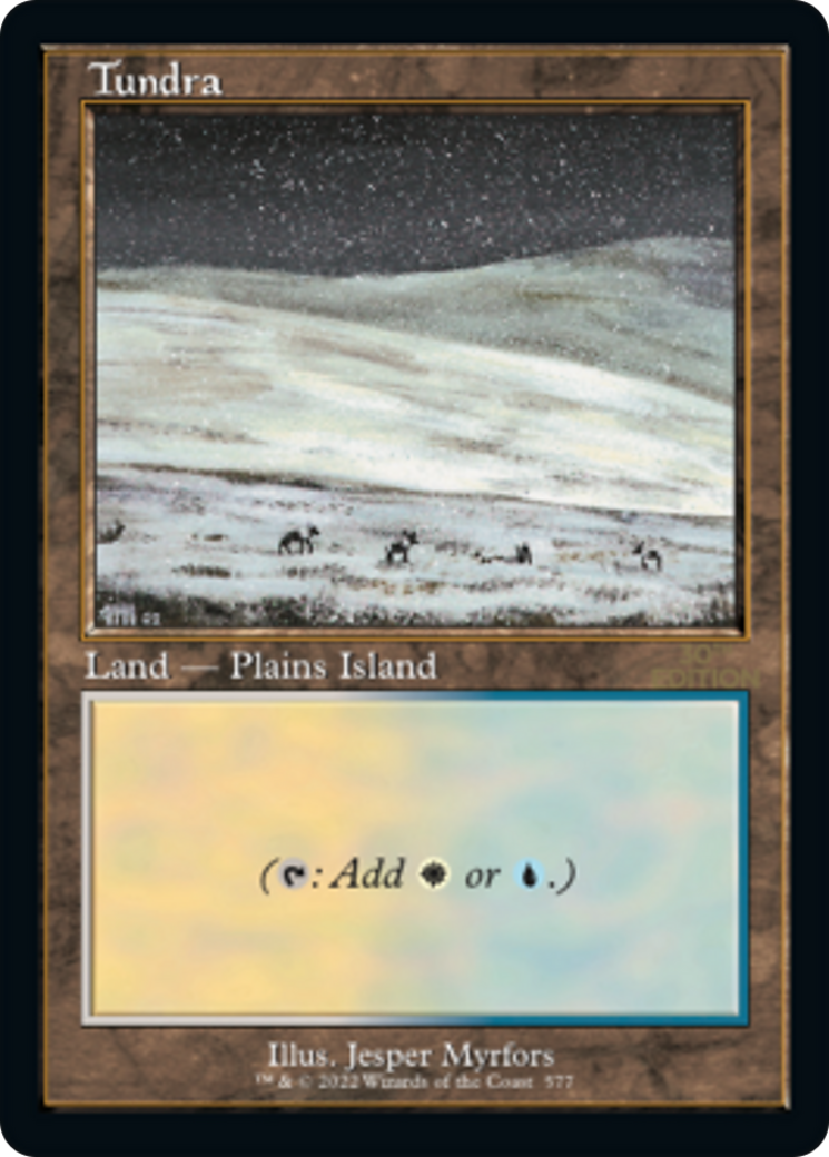 Tundra (30A-577) [30th Anniversary Edition] MTG Single Wizards of the Coast