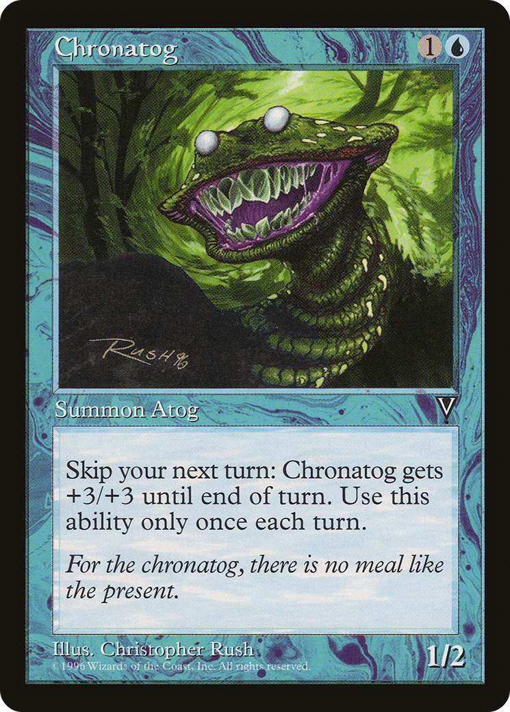 Chronatog (VIS-) [Visions] MTG Single Wizards of the Coast