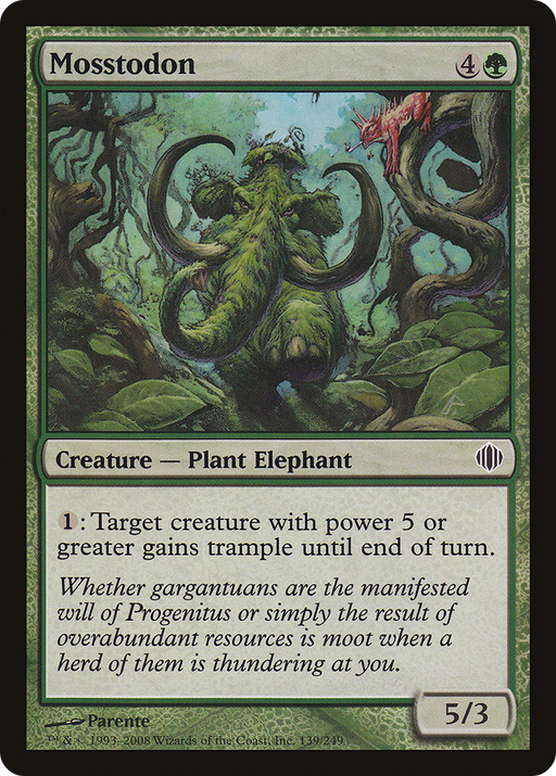 Mosstodon (ALA-139) [Shards of Alara] MTG Single Wizards of the Coast