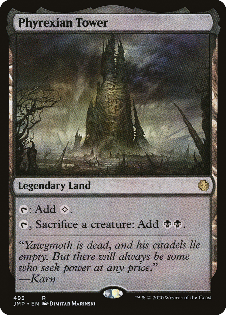 Phyrexian Tower (JMP-493) [Jumpstart] MTG Single Wizards of the Coast
