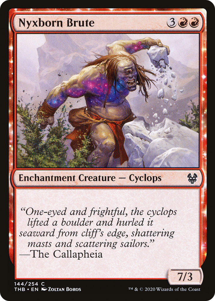 Nyxborn Brute (THB-144) [Theros Beyond Death] MTG Single Wizards of the Coast