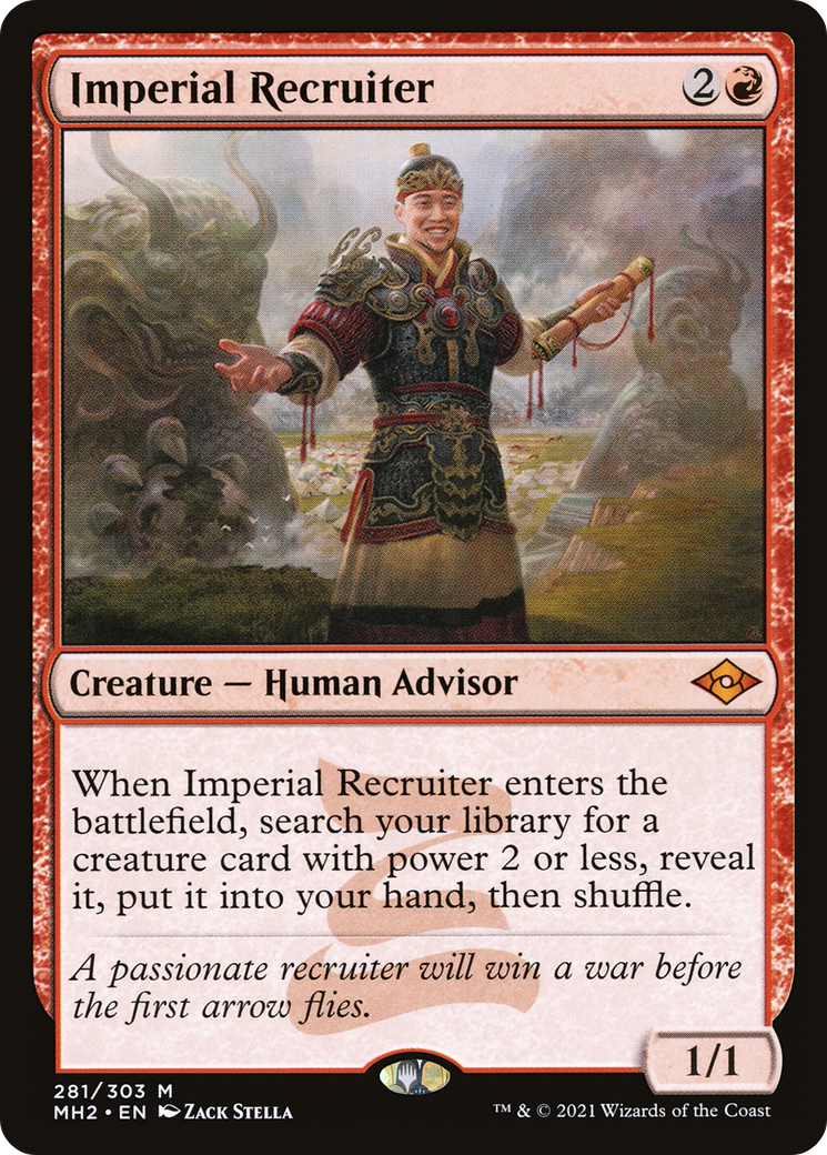 Imperial Recruiter [Modern Horizons 2] MTG Single Magic: The Gathering