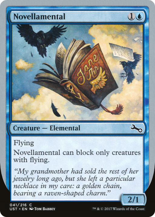 Novellamental (A) (UST-041) [Unstable] MTG Single Wizards of the Coast