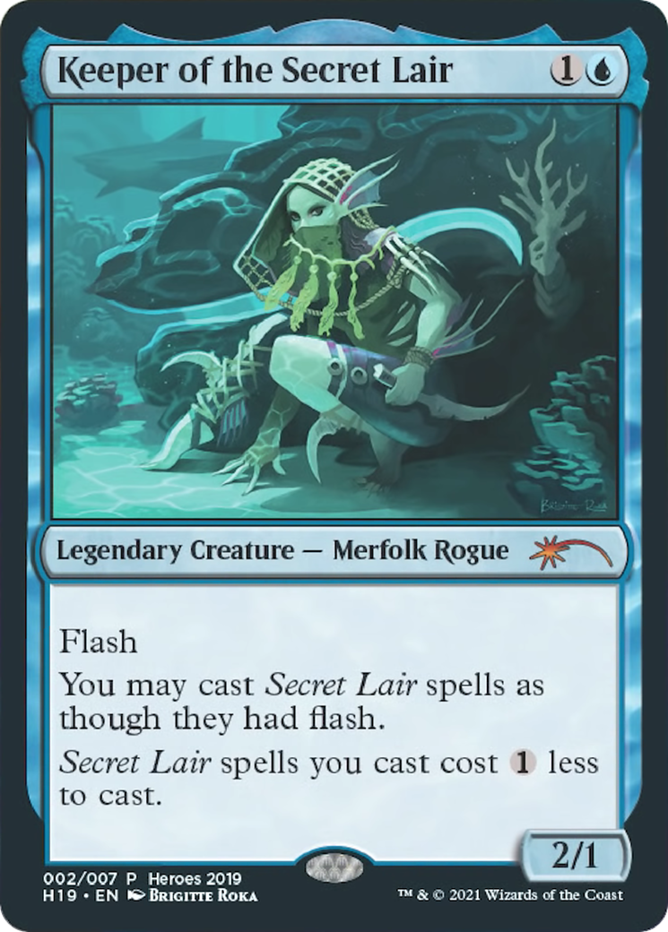 Keeper of the Secret Lair (UMP-002) [Misc] 2019 Heroes of the Realm MTG Single Wizards of the Coast